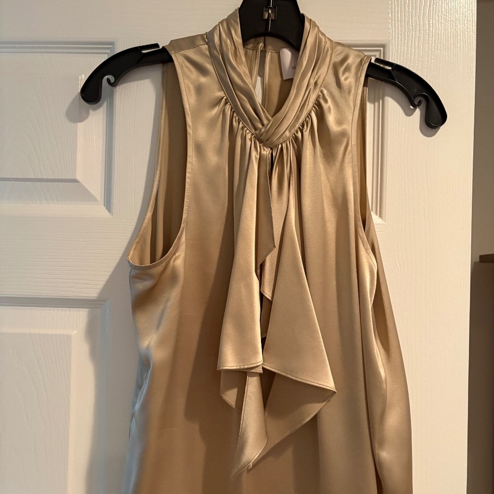 Gorgeous silk top CINQ A SEPT 100% silk NWT size M